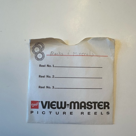 RARE View-Master Rocks and Minerals Vintage Reel Set and Educational Booklet - Picture 6 of 7